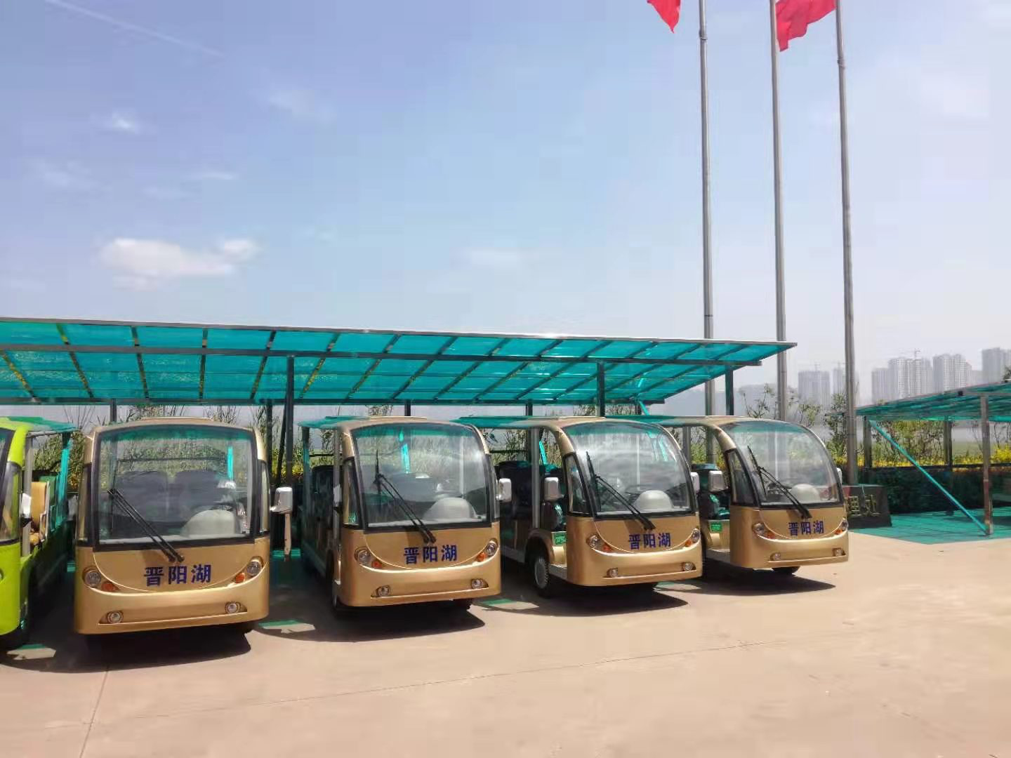 “逛”晉陽湖，“乘”益高車2