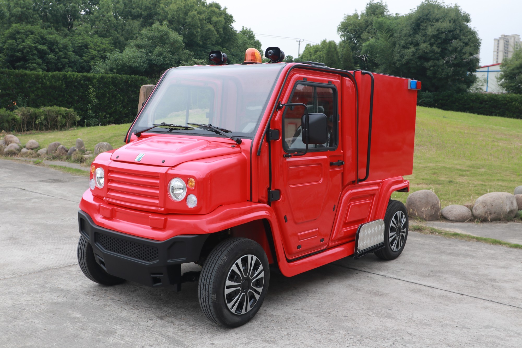 電動消防車動靜態(tài)視頻